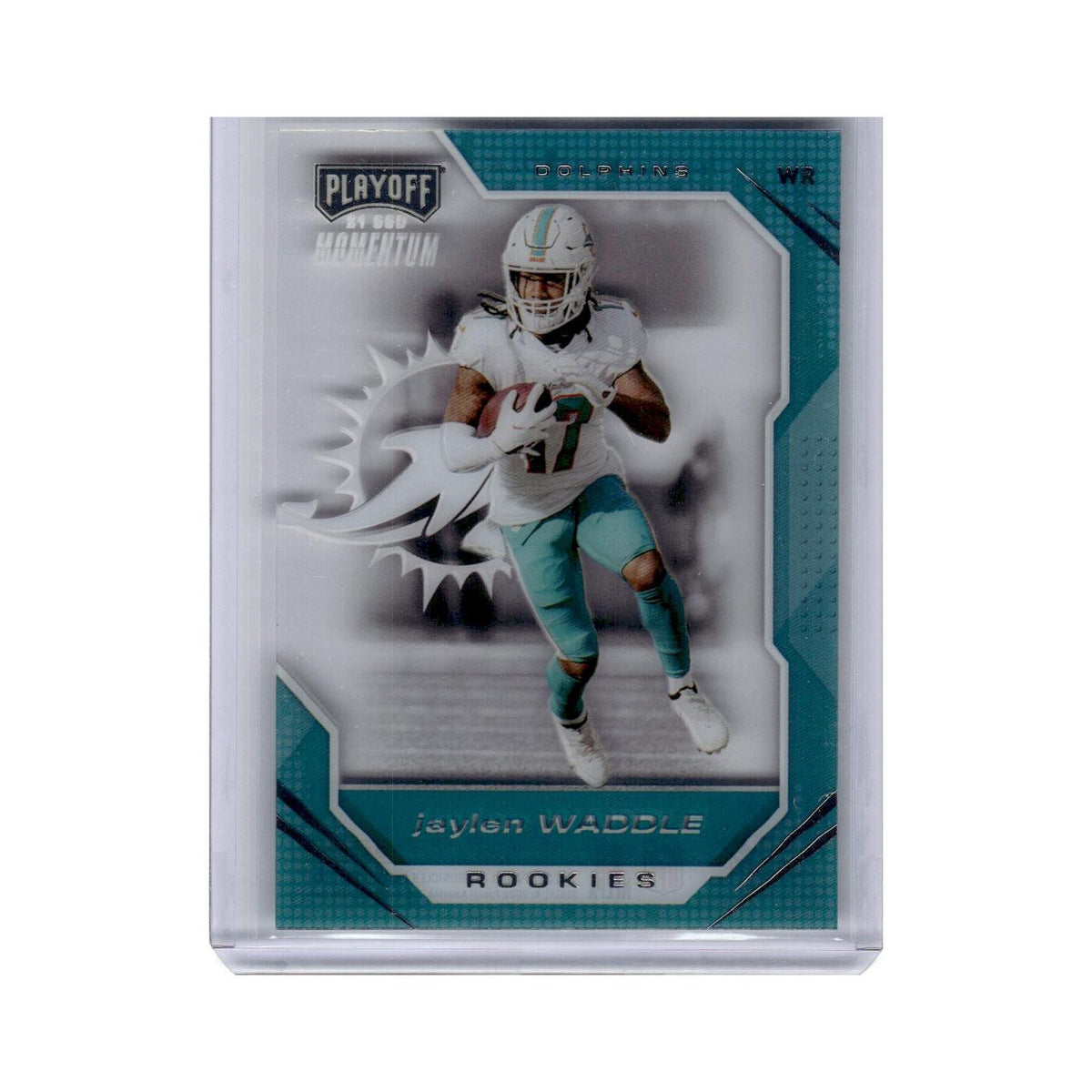 Jaylen Waddle 2021 Panini Chronicles Playoff Momentum Rookies #PMR-6 Dolphins NM