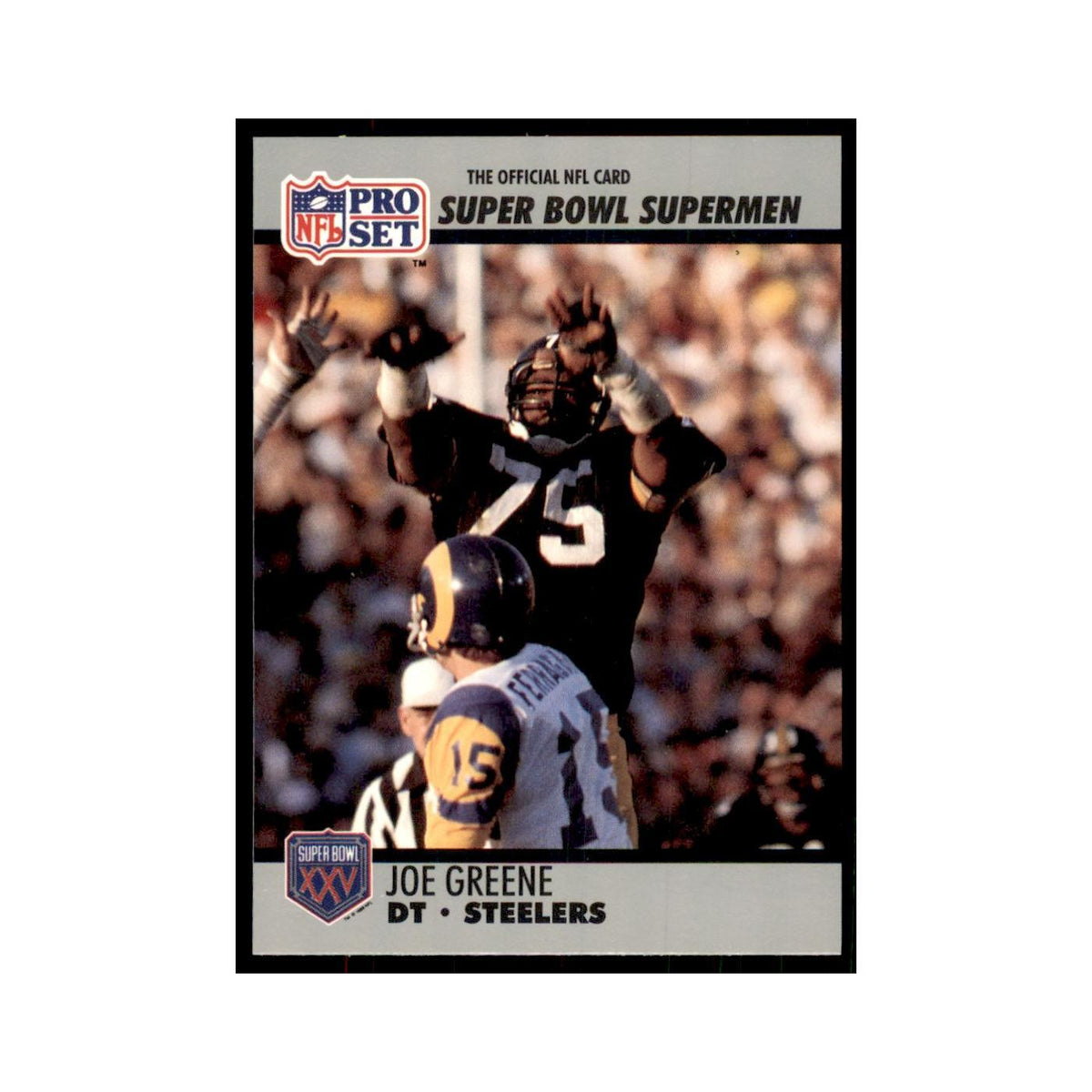 1990 Pro Set Silver Anniversary Commemorative Joe Greene #84
