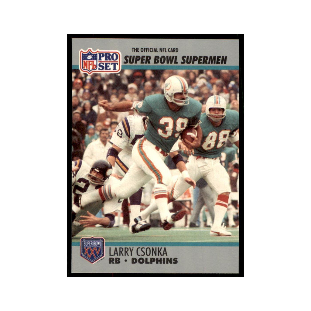 1990 Pro Set Silver Anniversary Commemorative Larry Csonka #40