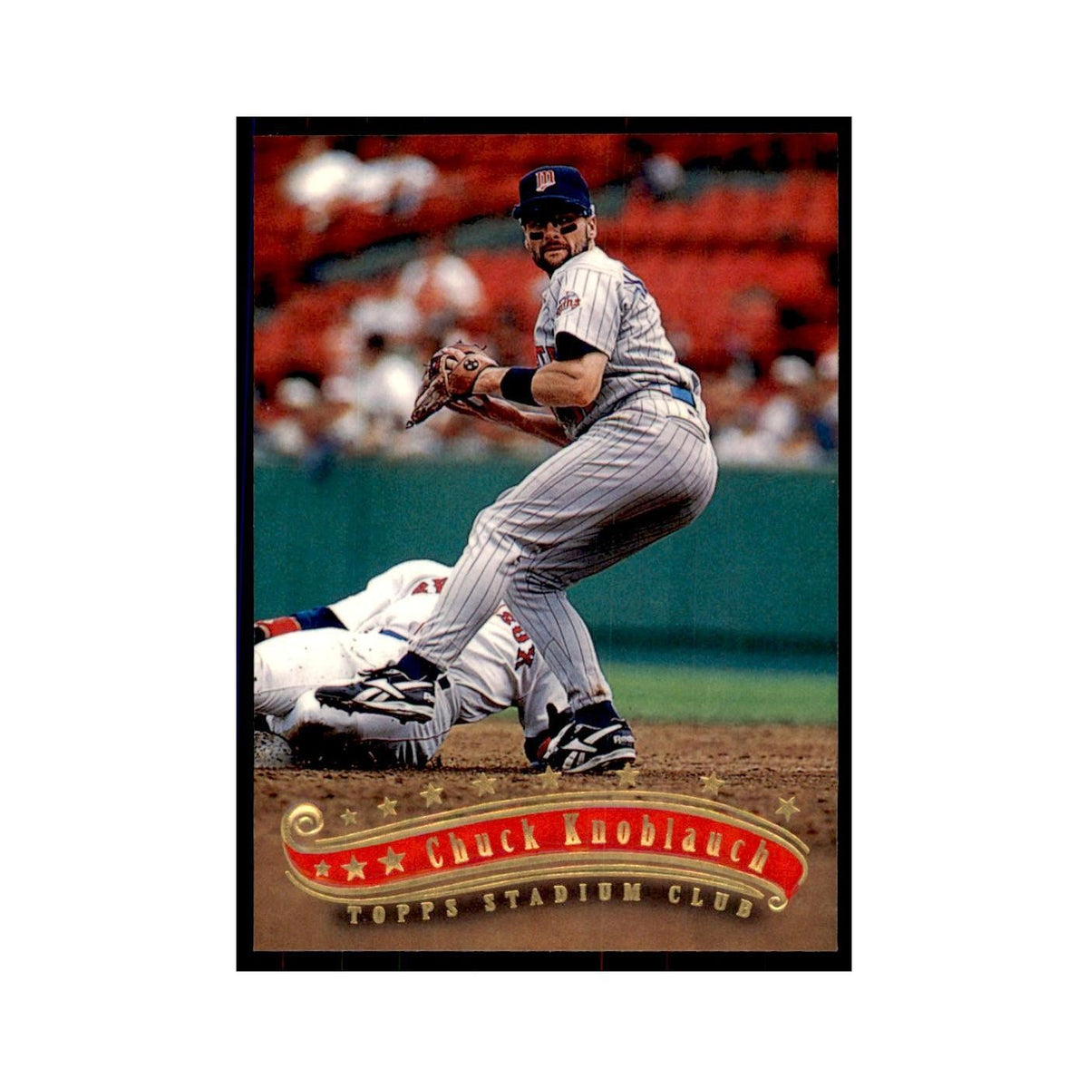 1997 Stadium Club Chuck Knoblauch Baseball Cards #206