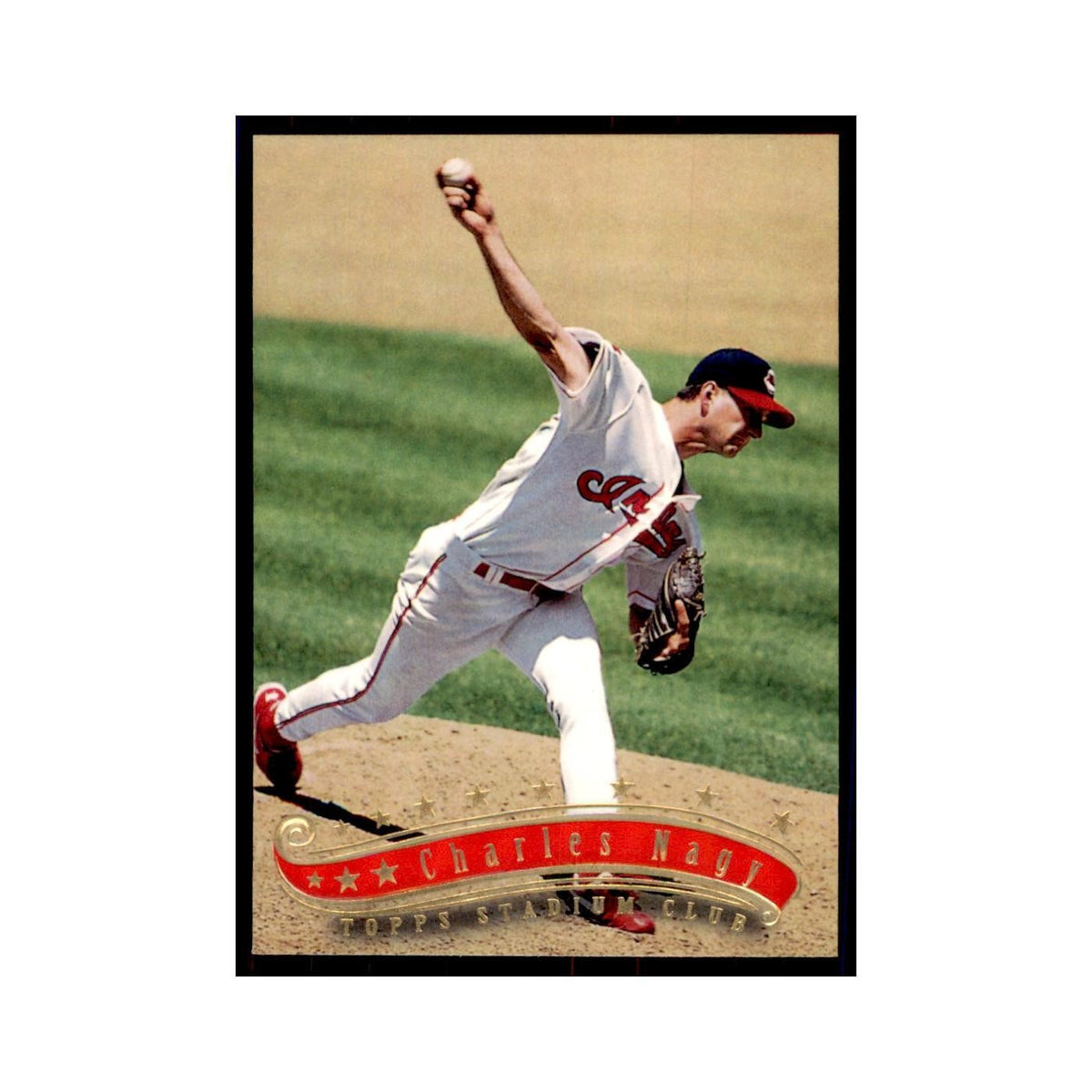1997 Stadium Club Charles Nagy Baseball Cards #6