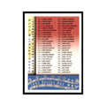 1997 Stadium Club Checklist Baseball Cards #2 OF 4