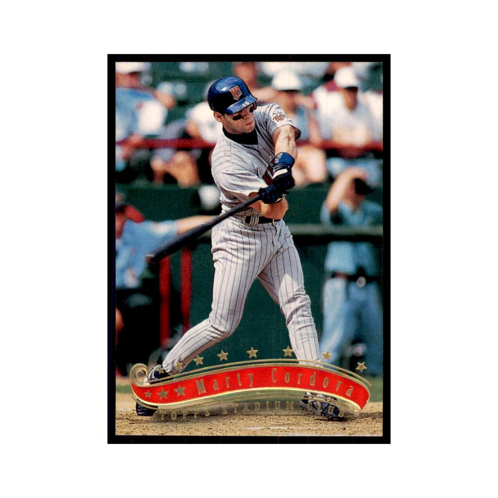 1997 Stadium Club Marty Cordova Baseball Cards #58