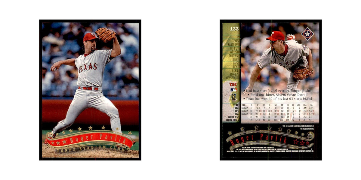 1997 Stadium Club Roger Pavlik Baseball Cards #133