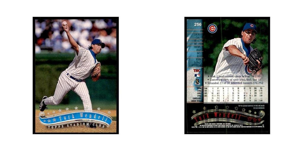 1997 Stadium Club Turk Wendell Baseball Cards #256