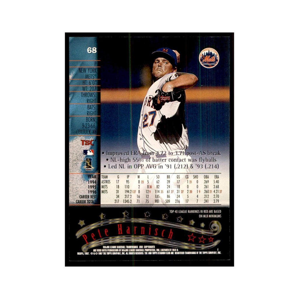 1997 Stadium Club Peter Jacobson Baseball Cards #68
