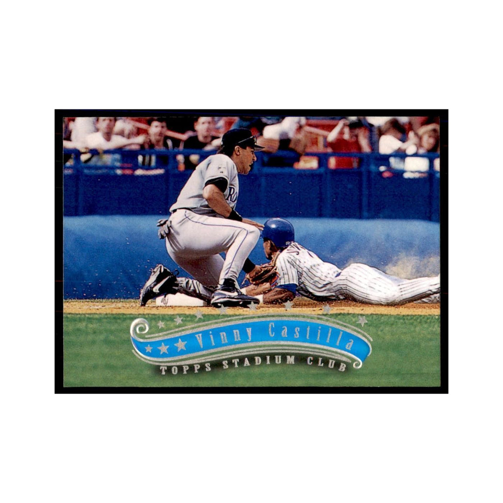 1997 Stadium Club Vinny Castilla Baseball Cards #221