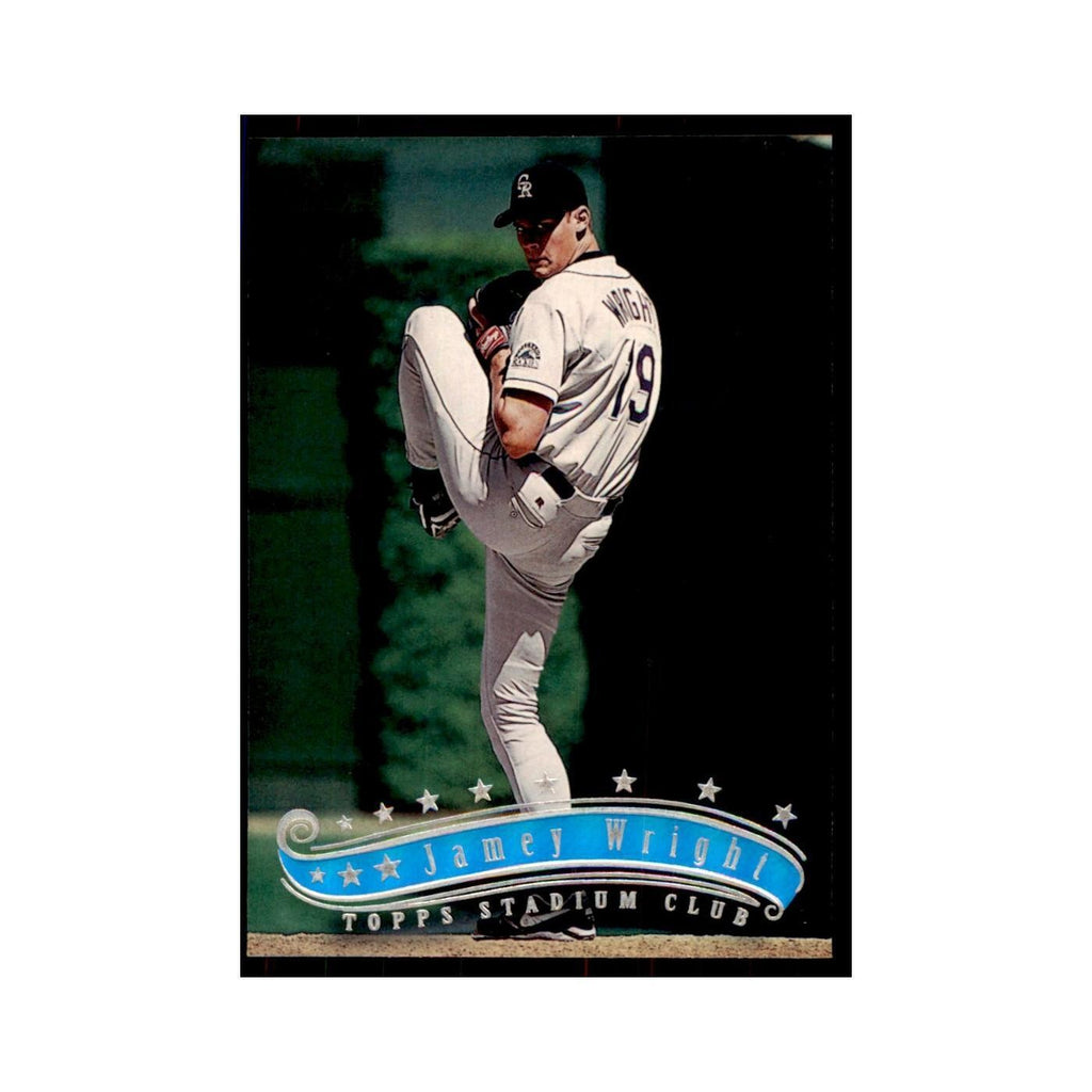 1997 Stadium Club Jamey Wright Baseball Cards #162