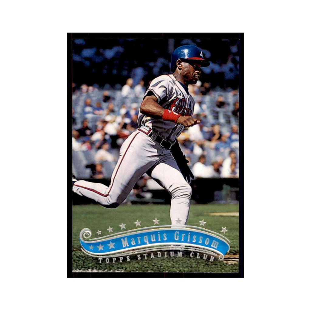 1997 Stadium Club Marquis Grissom Baseball Cards #201