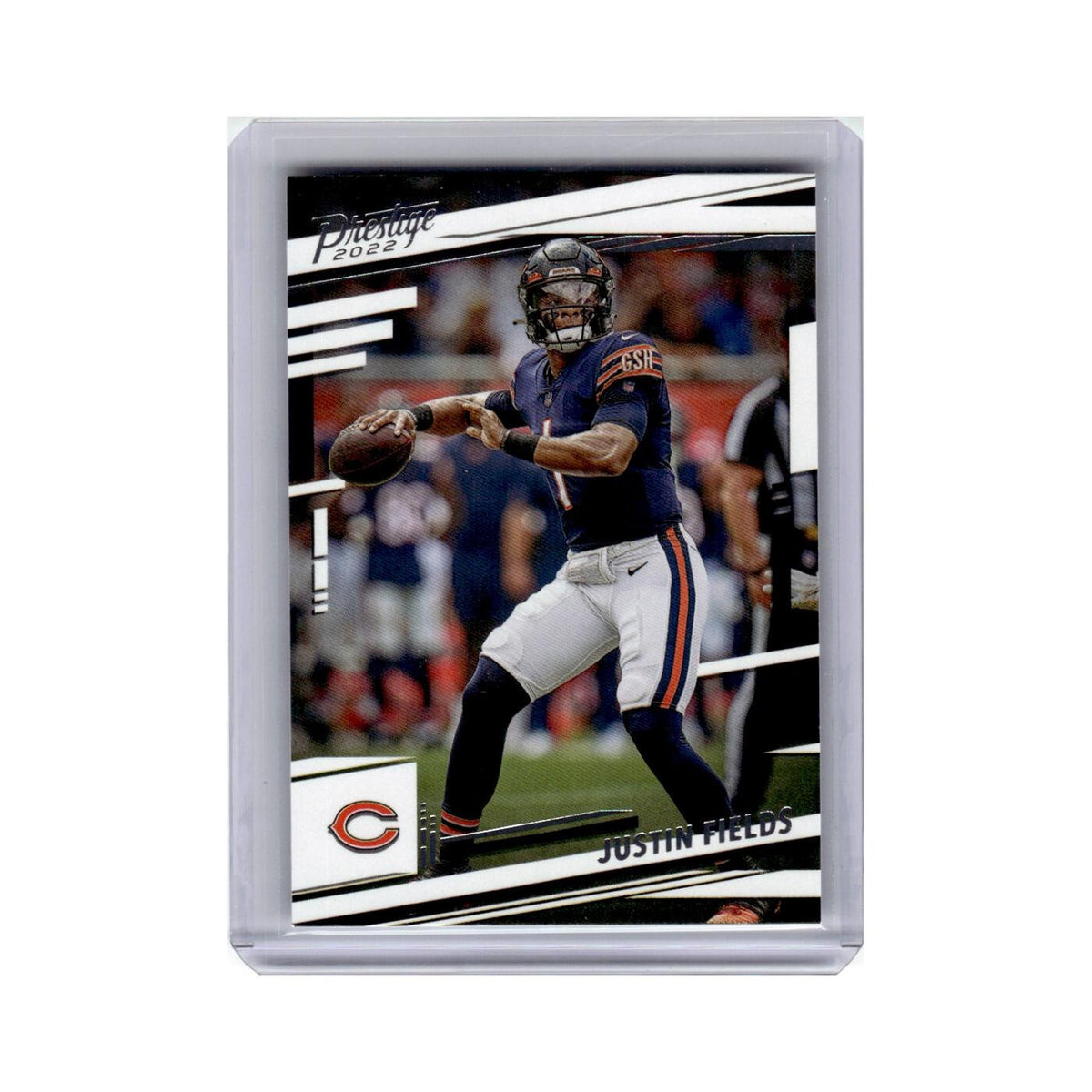 Justin Fields 2022 Panini Prestige #48 Chicago Bears Football Card NM