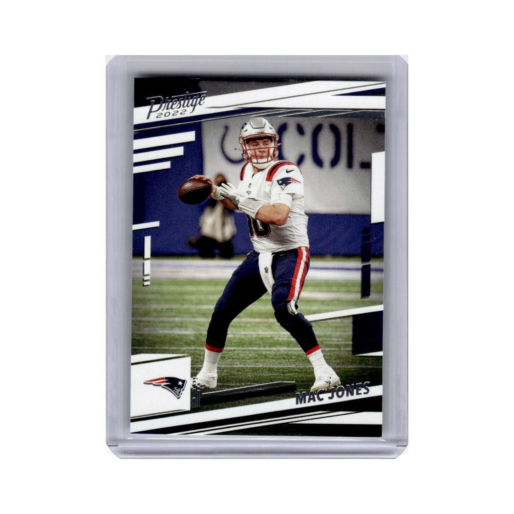 Mac Jones 2022 Panini Prestige #198 New England Patriots Football Card NM