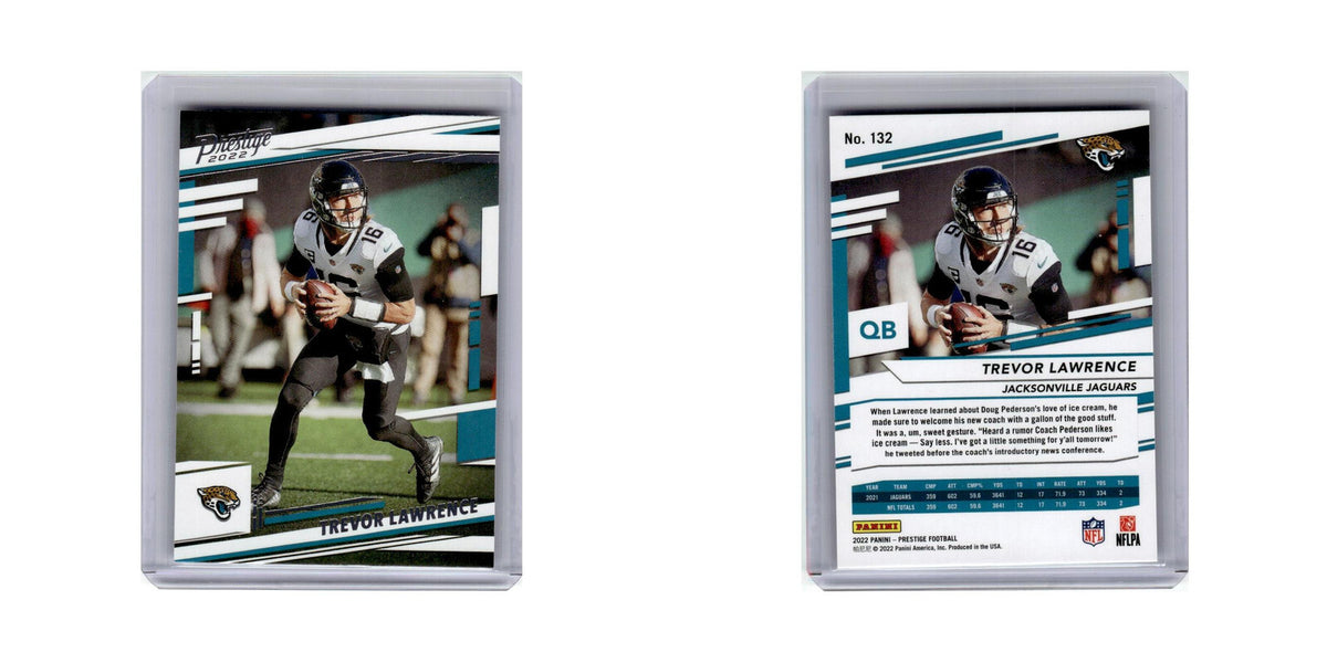Trevor Lawrence 2022 Panini Prestige #132 Jacksonville Jaguars Football Card NM