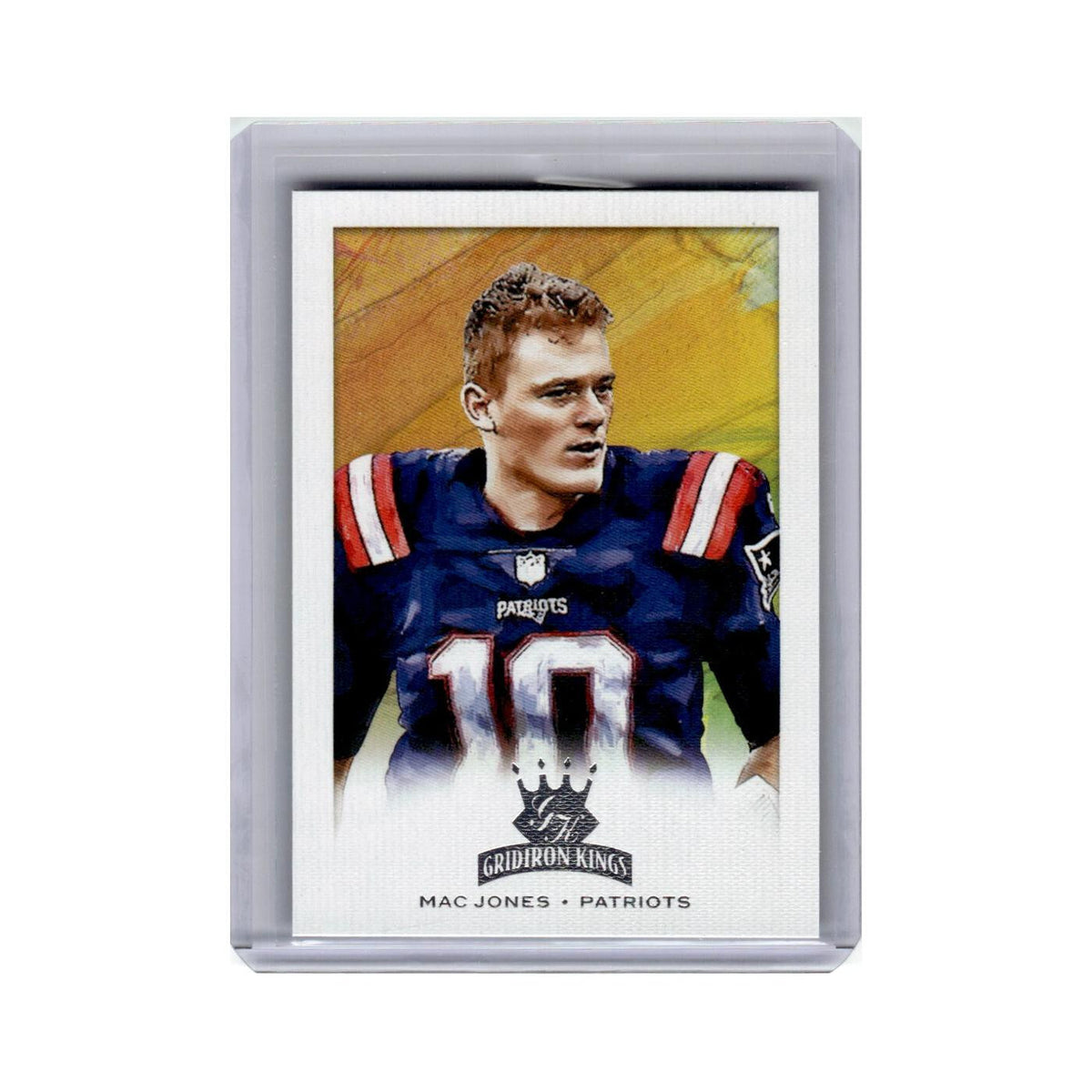 Mac Jones 2021 Panini Chronicles Gridiron Kings #GK-5 New England Patriots NM