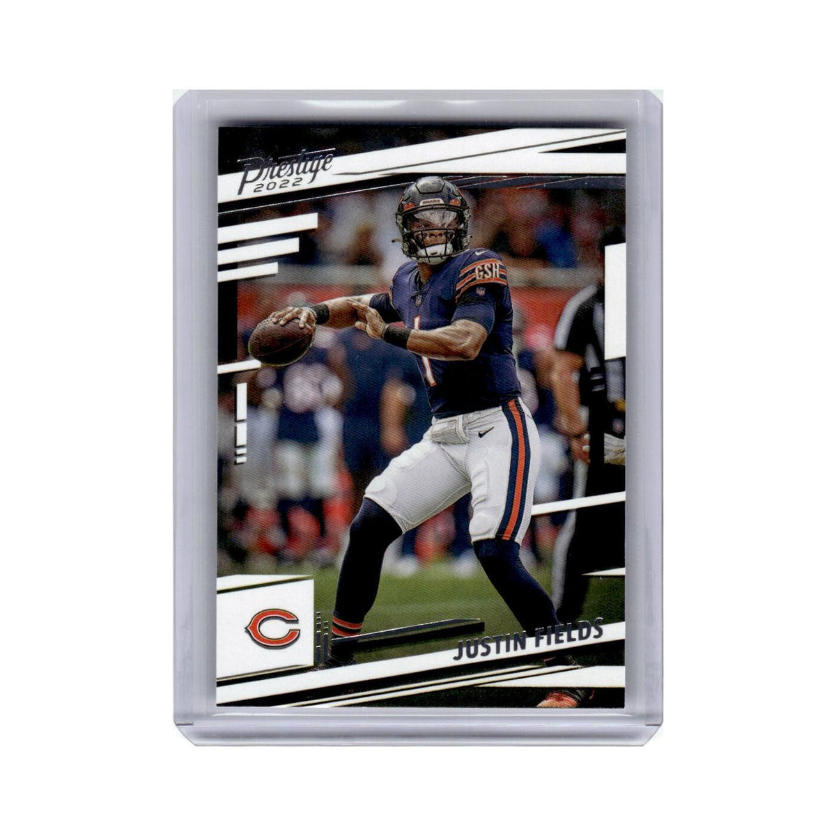 Justin Fields 2022 Panini Prestige #48 Chicago Bears Football Card NM