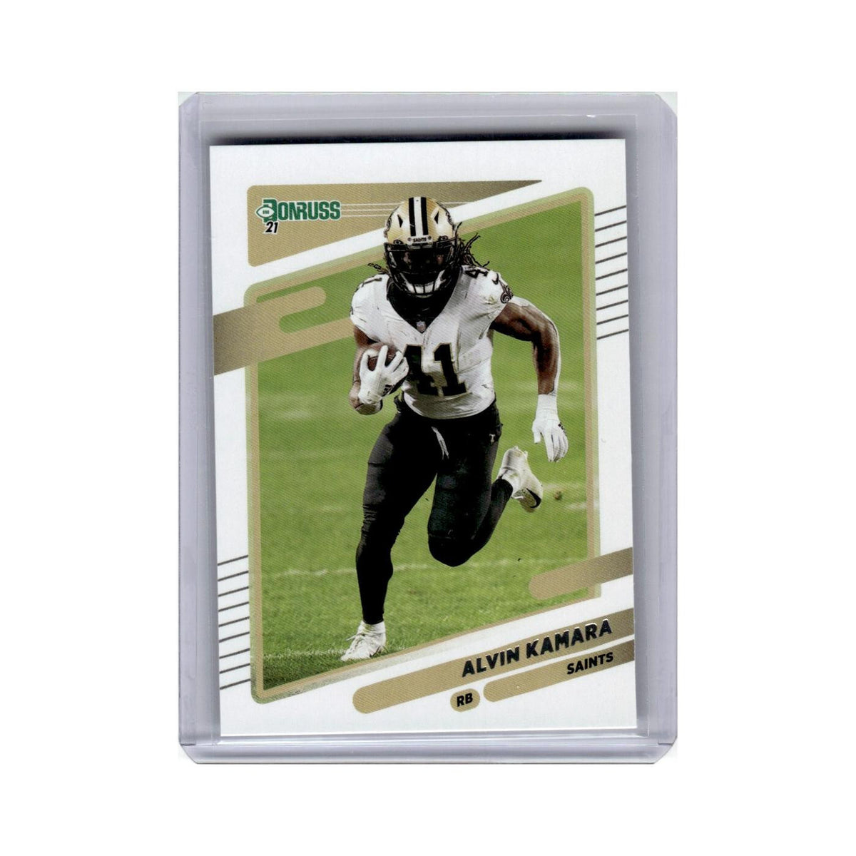 Alvin Kamara 2021 Donruss #94 New Orleans Saints Football Card NM