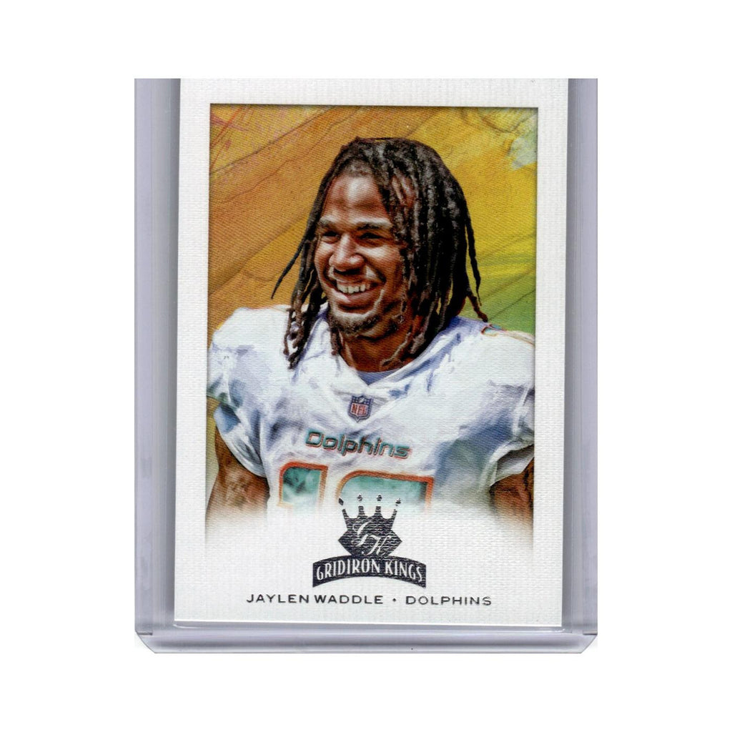Jaylen Waddle 2021 Panini Chronicles Gridiron Kings #GK-26 Miami Dolphins NM