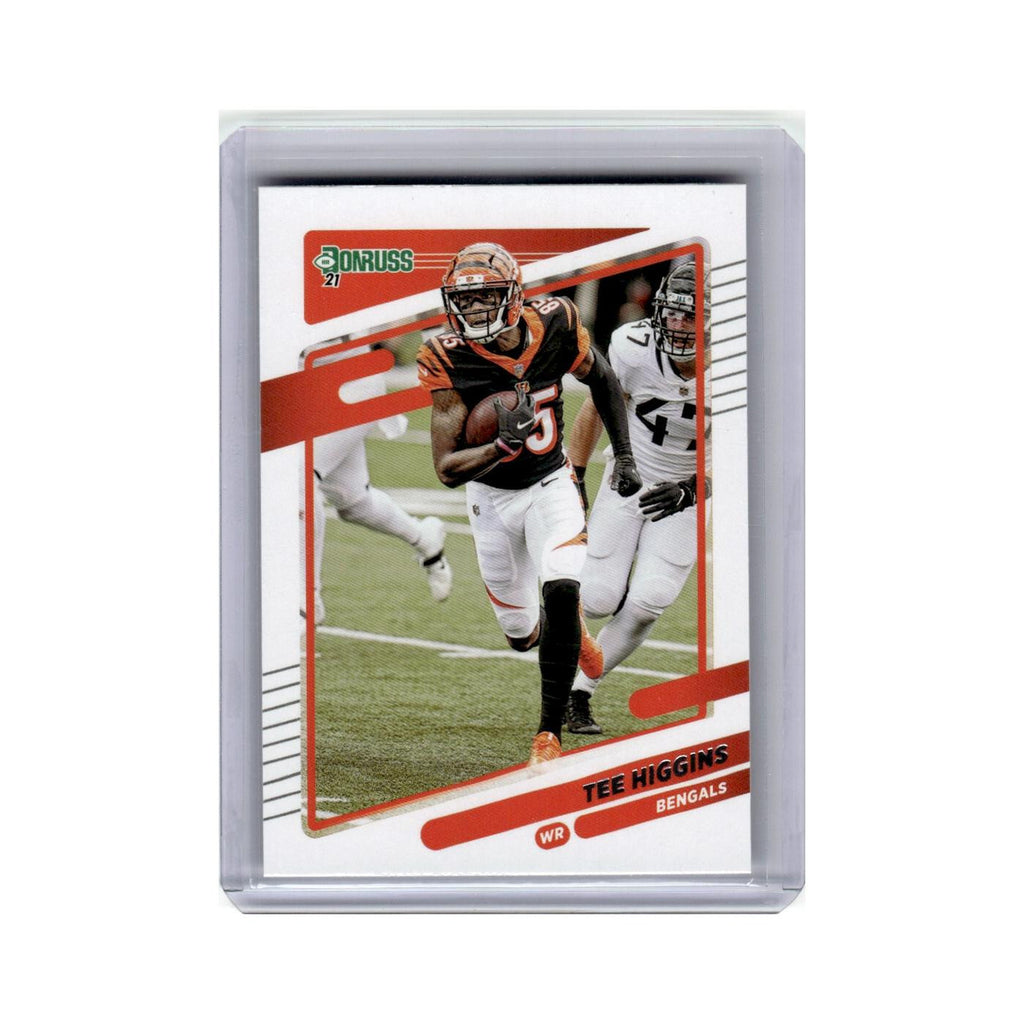 Tee Higgins 2021 Donruss #213 Cincinnati Bengals Football Card NM
