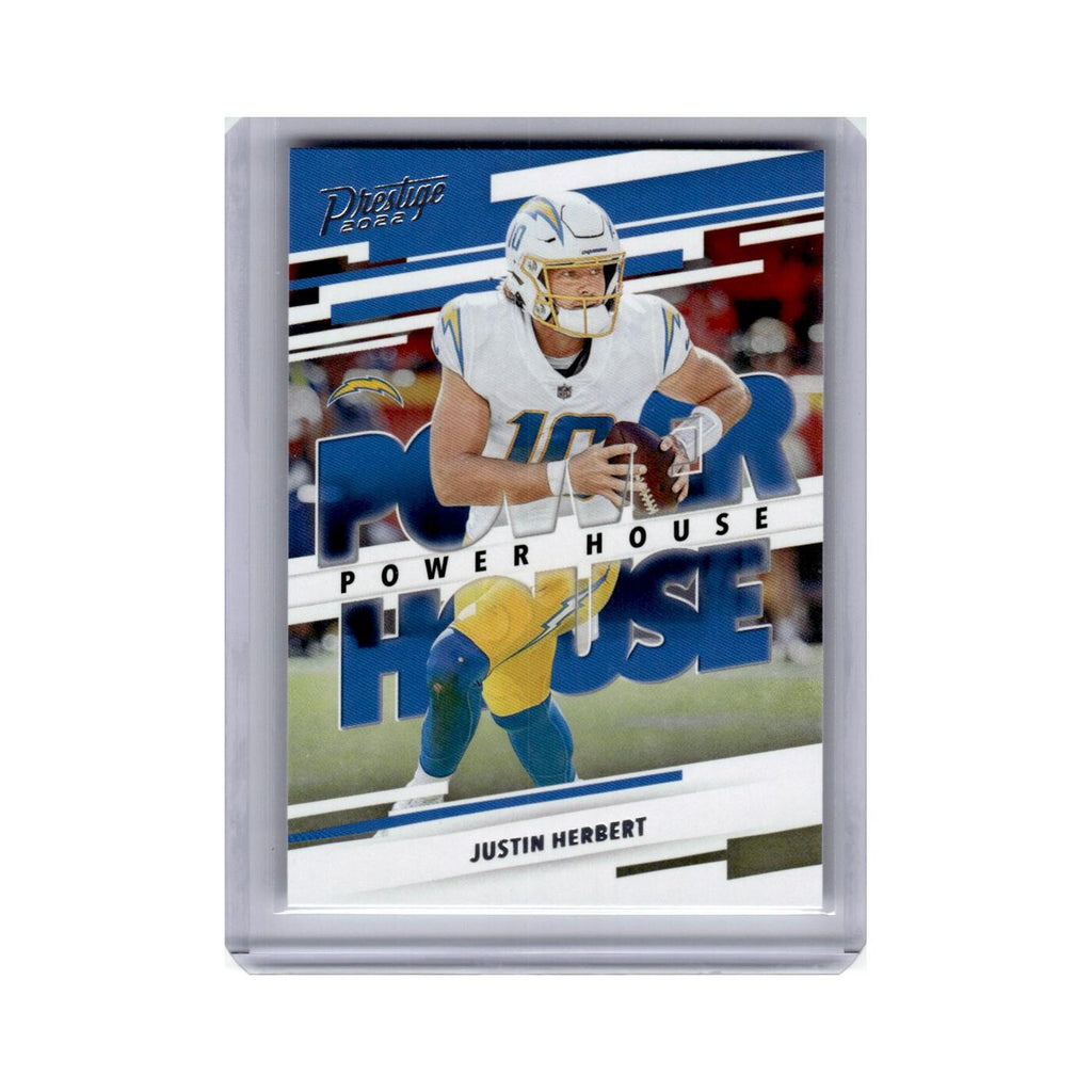 Justin Herbert 2022 Panini Prestige Power House #PH-2 Los Angeles Chargers NM