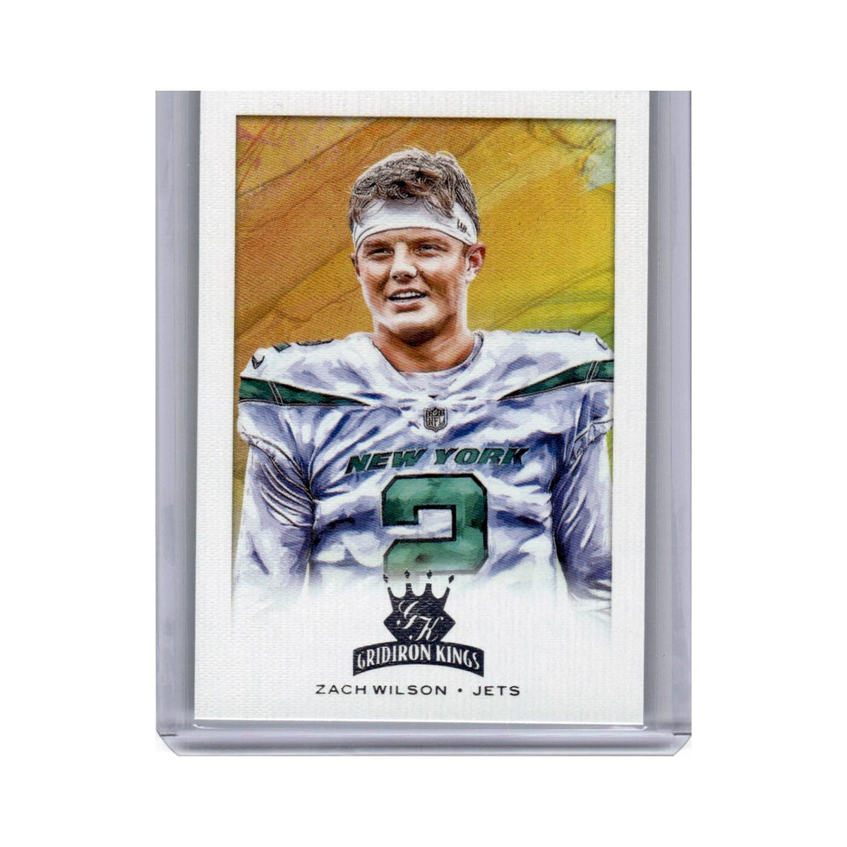 Zach Wilson 2021 Panini Chronicles Gridiron Kings #GK-2 New York Jets NM