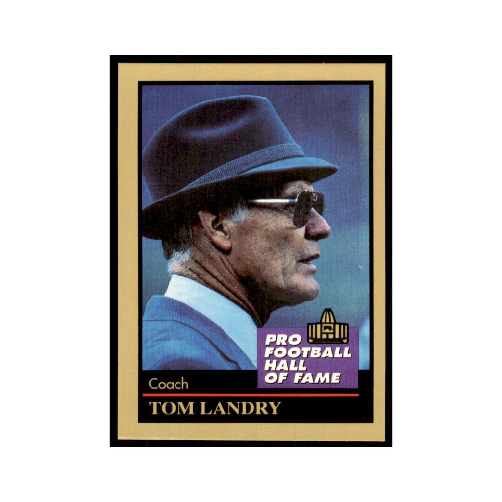 1991 ENOR Corp Tom Landry Football Cards #80