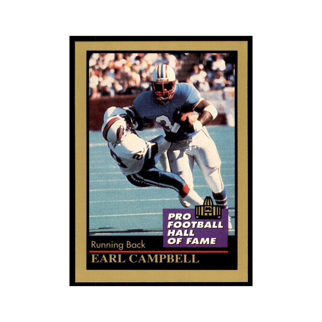 1991 ENOR Corp Earl Campbell Football Cards #23