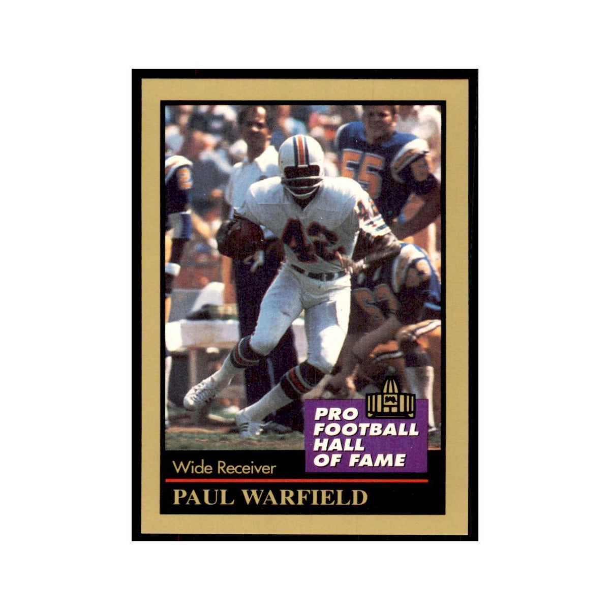 1991 ENOR Corp Paul Warfield Football Cards #148