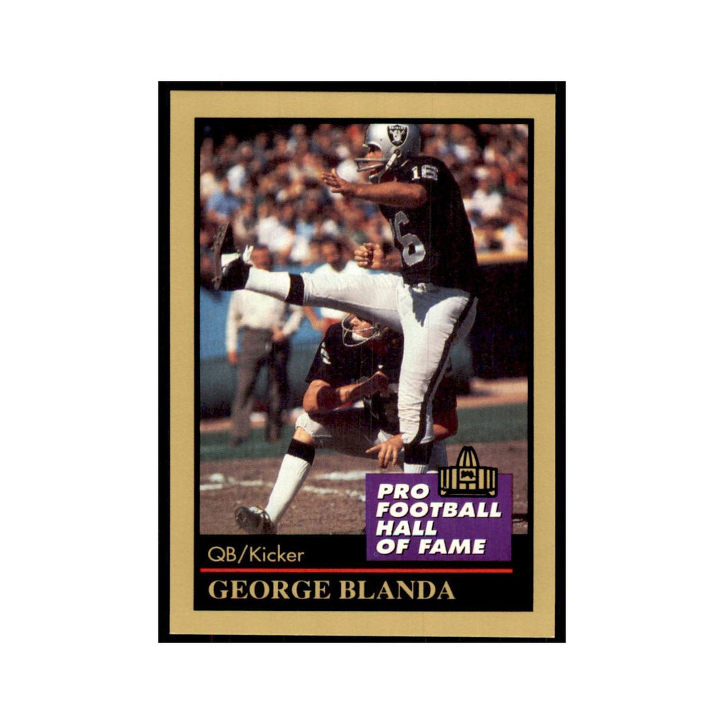 1991 ENOR Corp George Blanda Football Cards #14