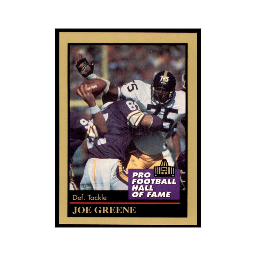 1991 ENOR Corp Joe Greene Football Cards #50