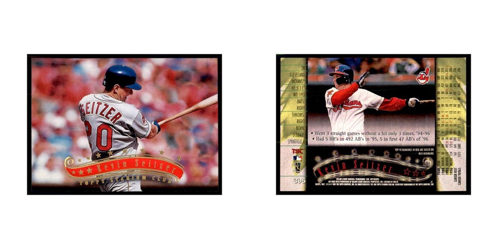 1997 Stadium Club Kein Seitzer Baseball Cards #305