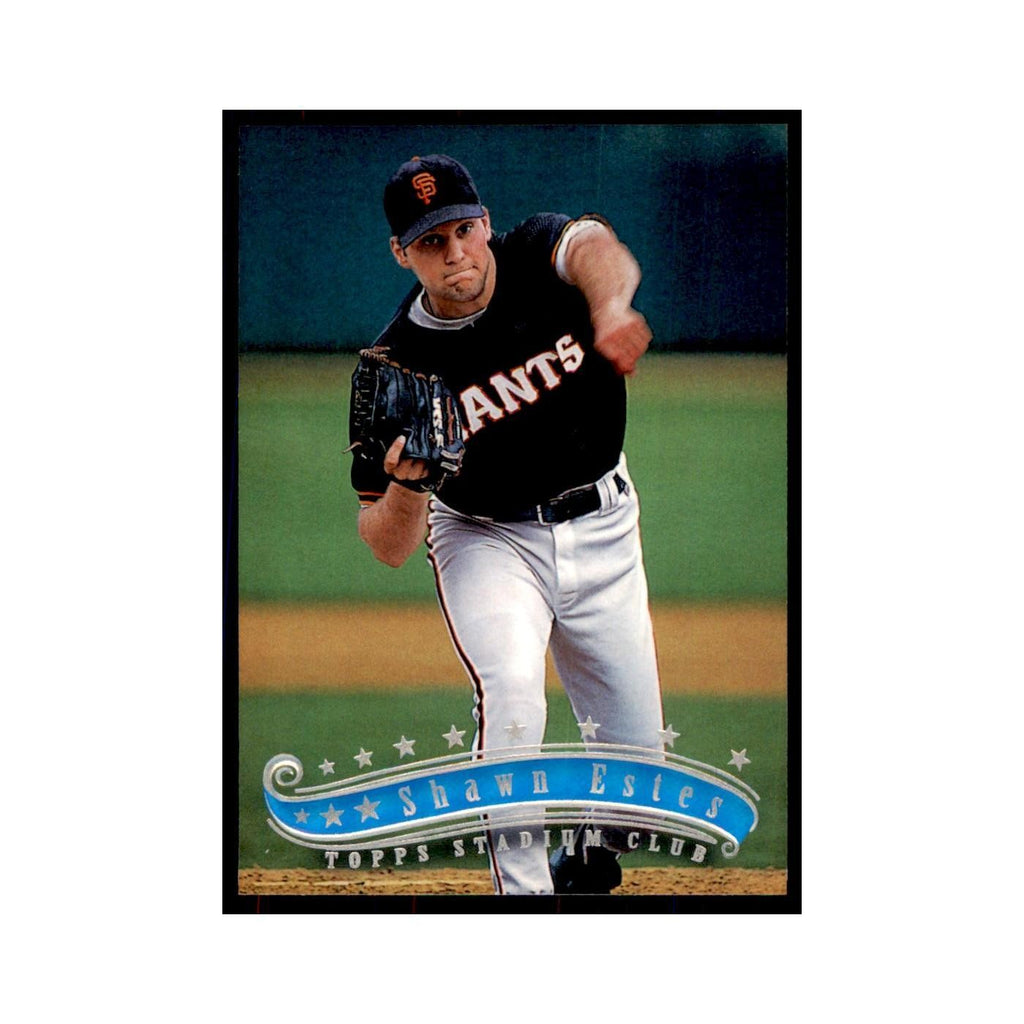 1997 Stadium Club Shawn Estes Baseball Cards #370