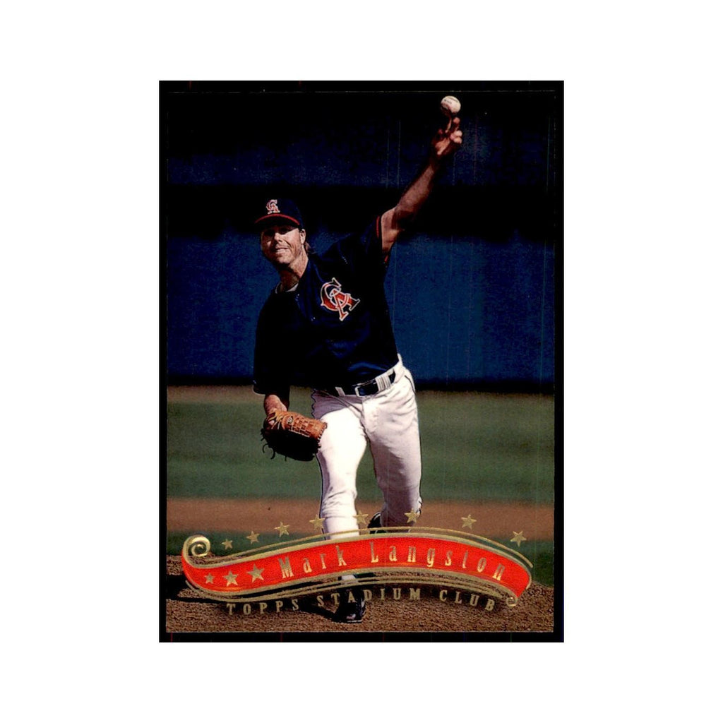 1997 Stadium Club Mark Langston Baseball Cards #334