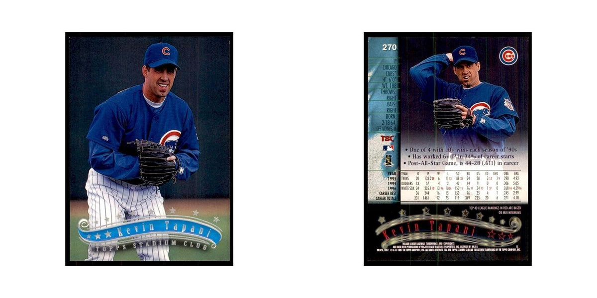 1997 Stadium Club Kevin Tapani Baseball Cards #270