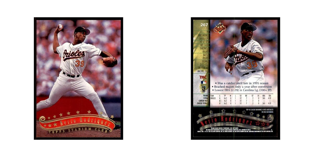1997 Stadium Club Nerio Rodriguez Baseball Cards #267