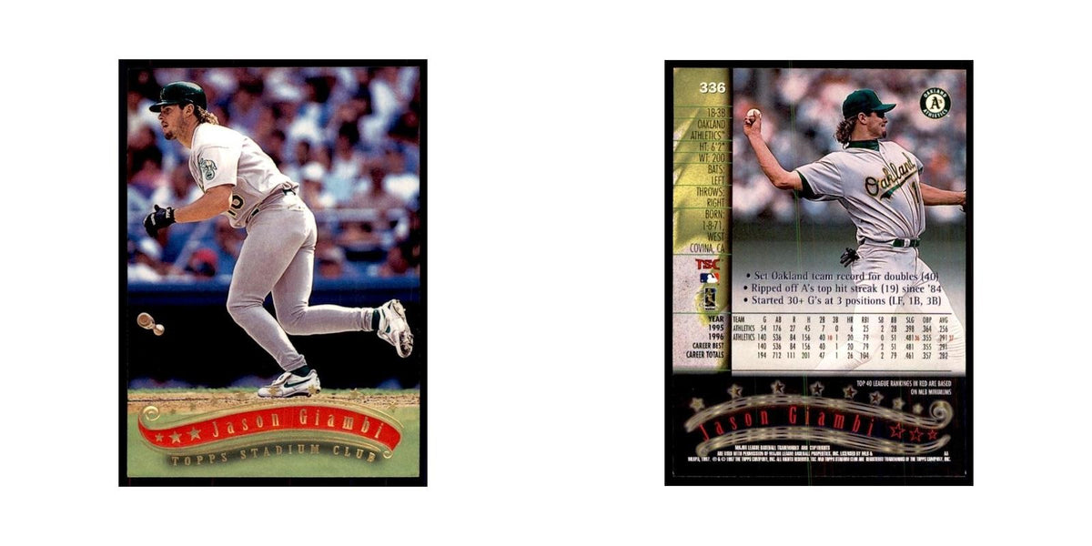 1997 Stadium Club Jason Bates Baseball Cards #336