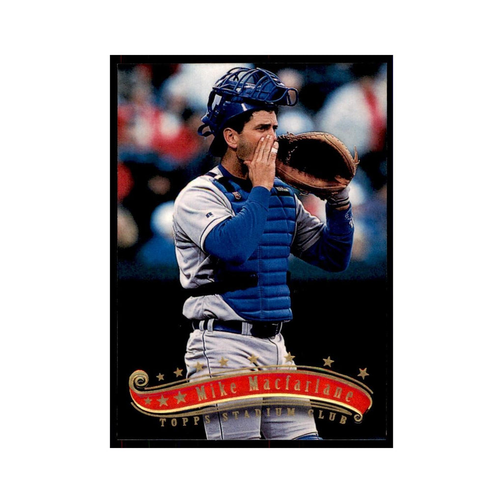 1997 Stadium Club Mike Macfarlane Baseball Cards #281