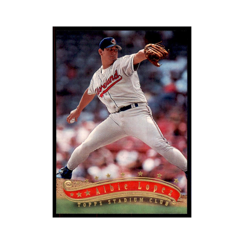 1997 Stadium Club Albie Lopez Baseball Cards #260