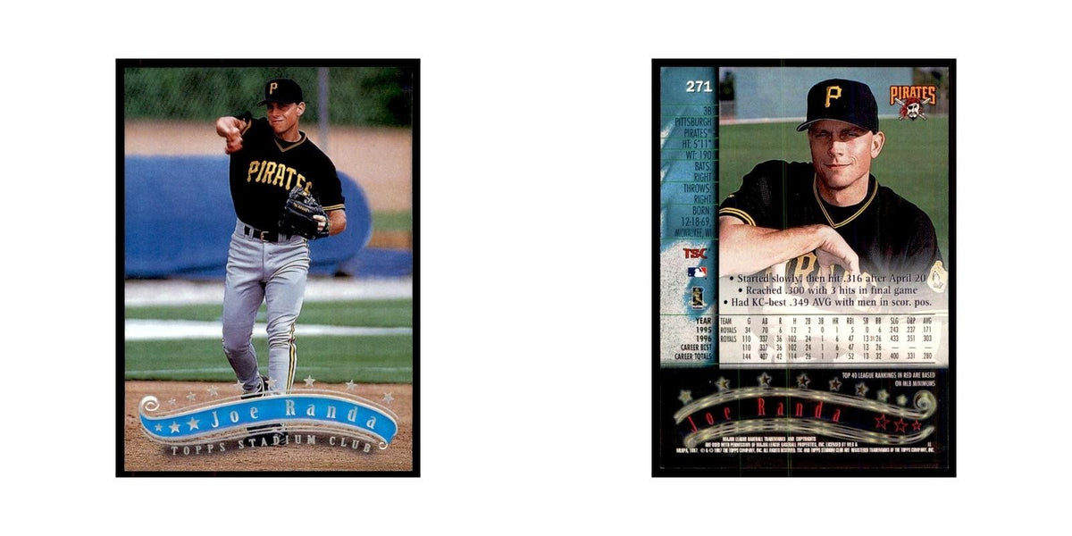 1997 Stadium Club Joe Randa Baseball Cards #271