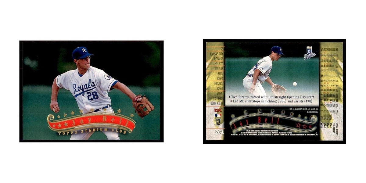 1997 Stadium Club Jay Bell Baseball Cards #261