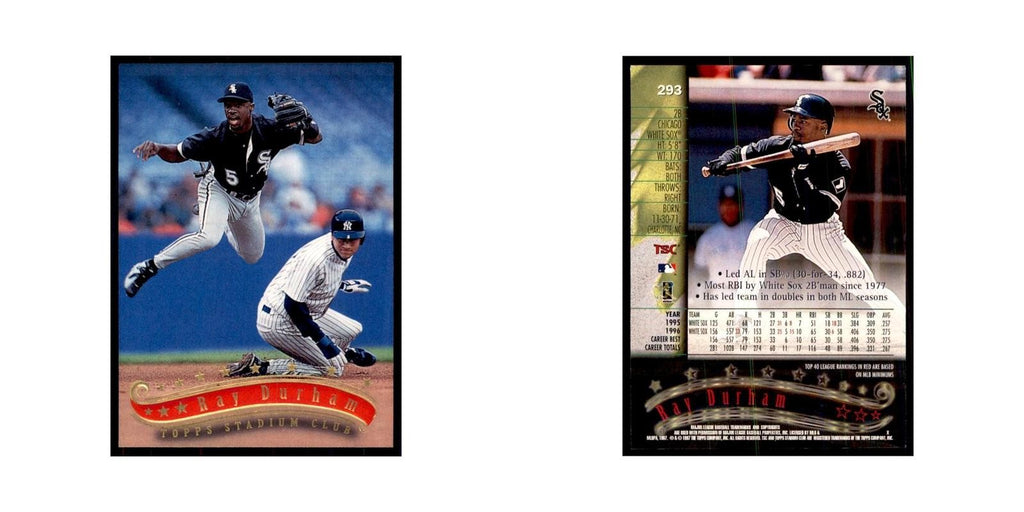 1997 Stadium Club Ray Durham Baseball Cards #293