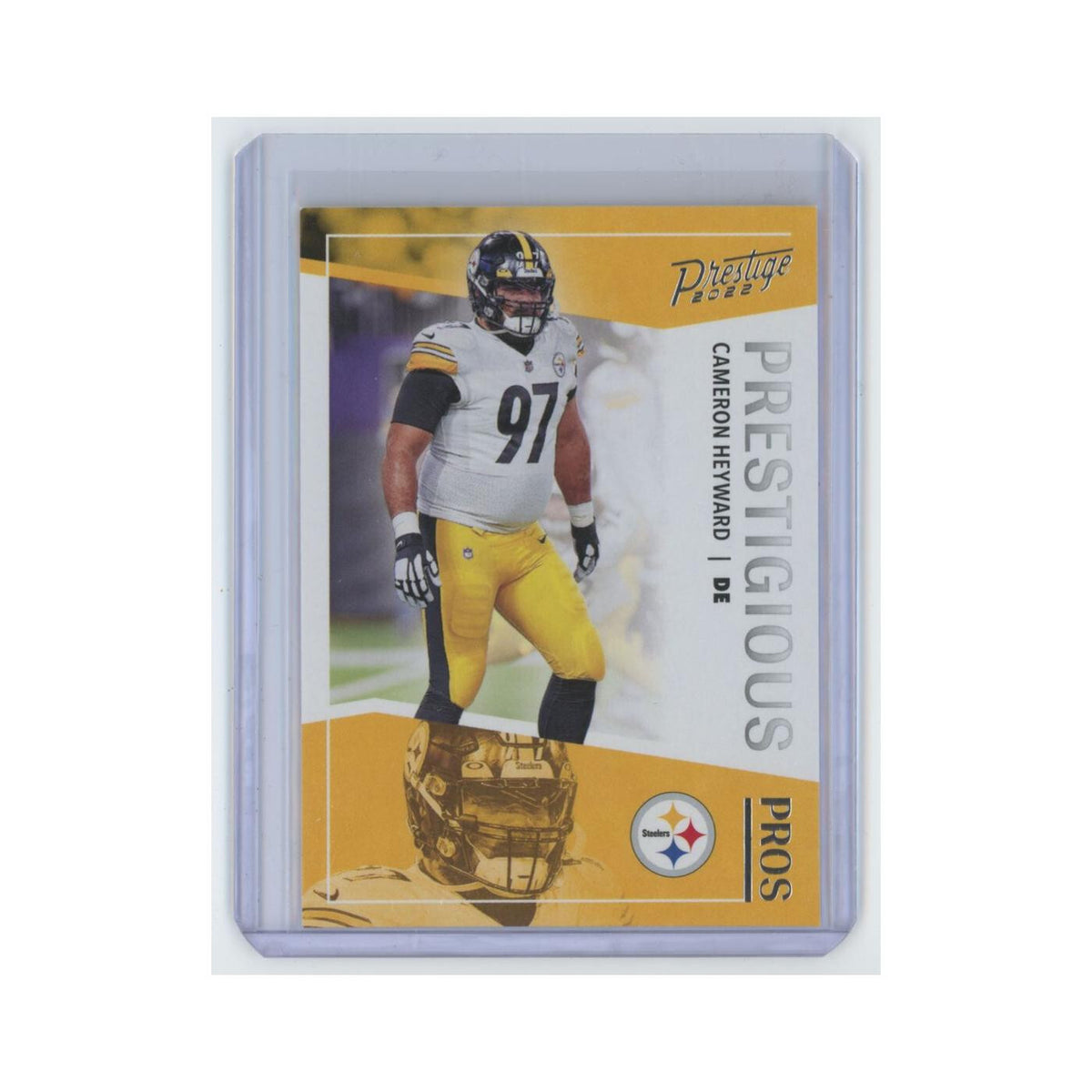 Cameron Heyward 2022 Panini Prestige Prestigious Pros #PP-15 Steelers NM