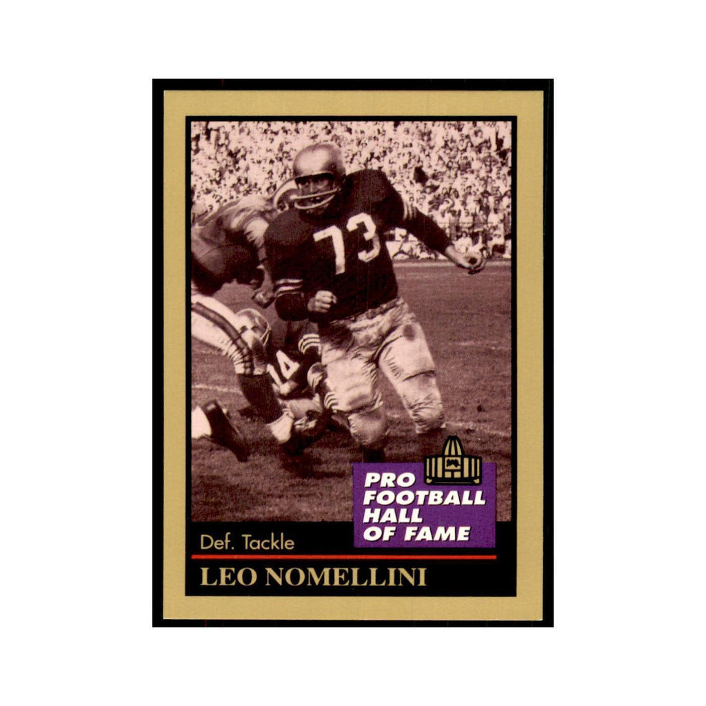1991 ENOR Corp Leo Nomellini Football Cards #109