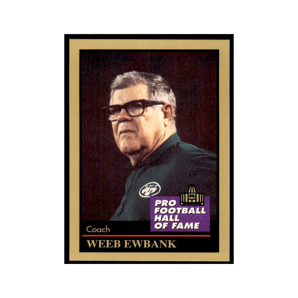 1991 ENOR Corp Weeb Ewbank Football Cards #39