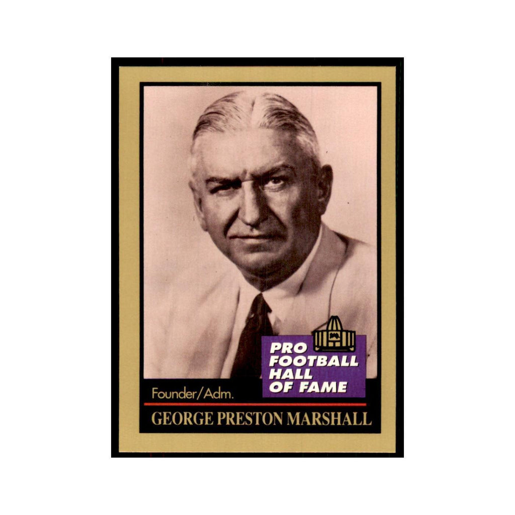 1991 ENOR Corp George Preston Marshall Football Cards #93