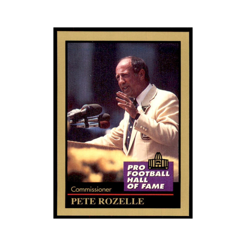 1991 ENOR Corp Pete Rozelle Football Cards #123