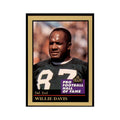 1991 ENOR Corp Willie Davis Football Cards #32