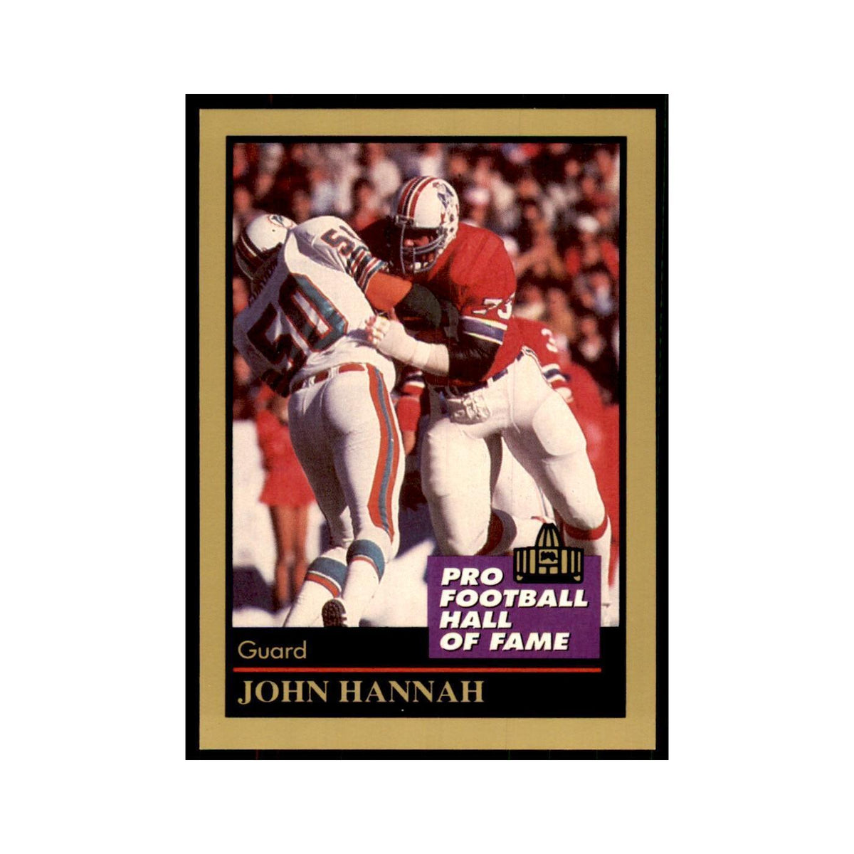 1991 ENOR Corp John Hannah Football Cards #57