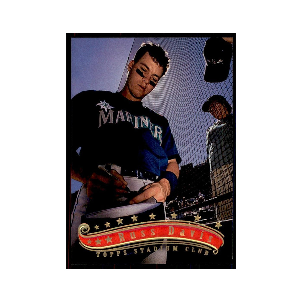 1997 Stadium Club Russ Davis Baseball Cards #362