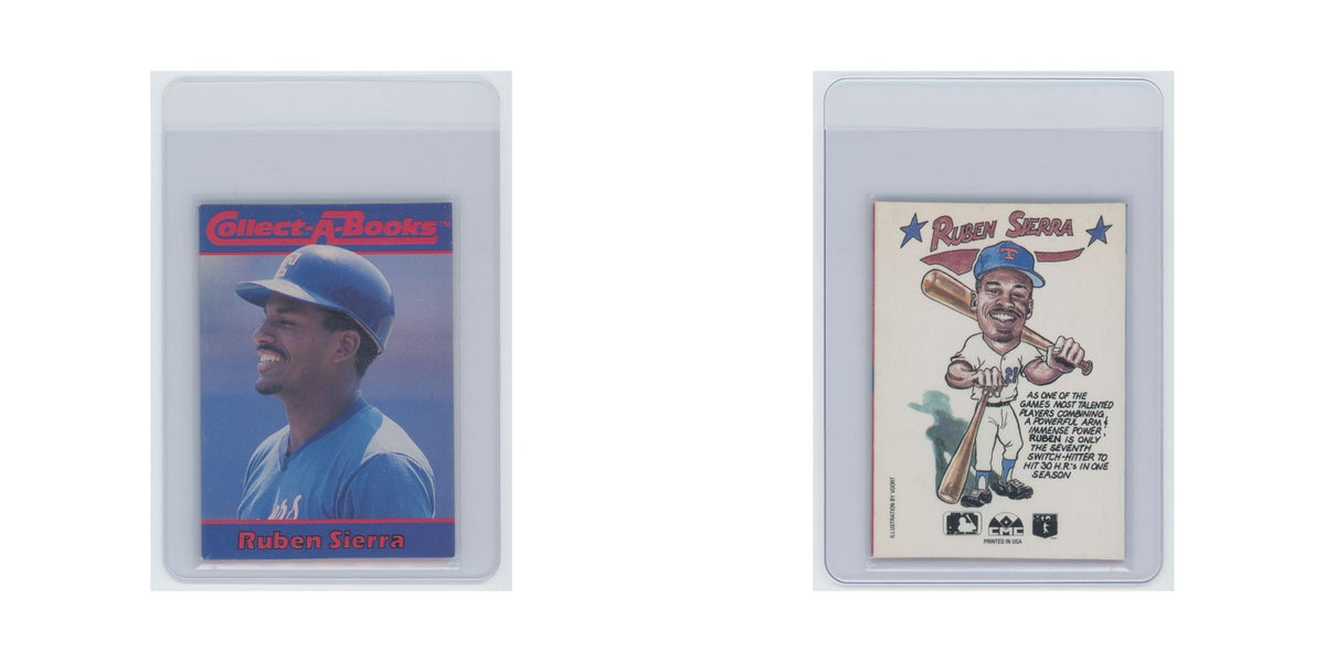 Ruben Sierra 1990 CMC Collect A Books #nan Baseball Card NM