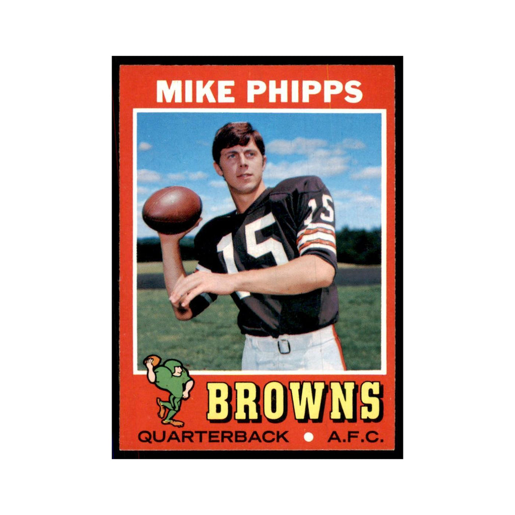 1971 Topps B.J. Daniels Football Cards #131