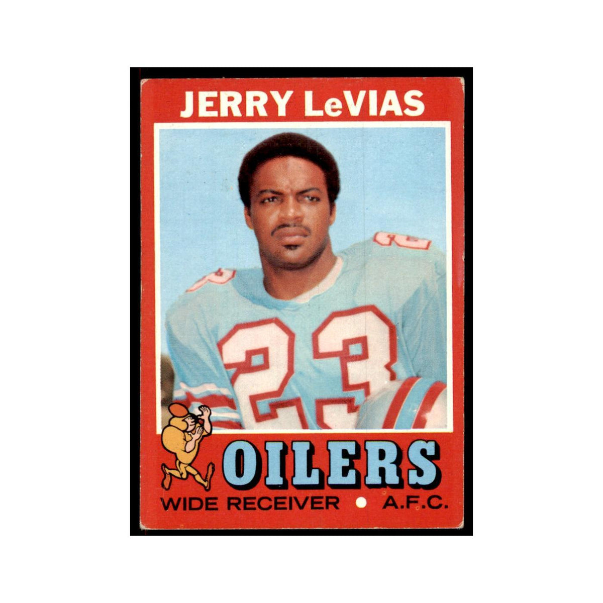 1971 Topps Jerry LeVias Football Cards #240